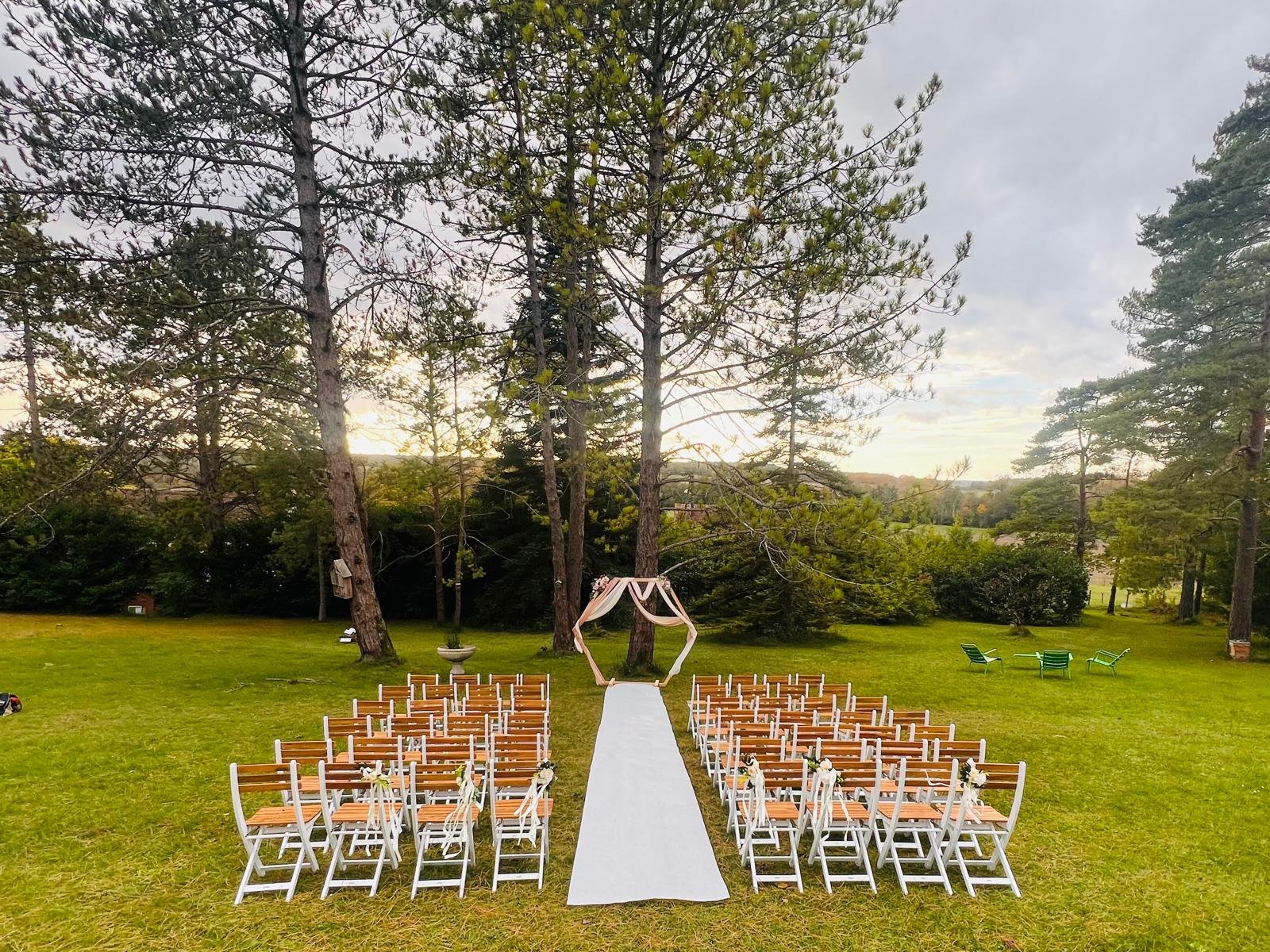 Boda al aire libre